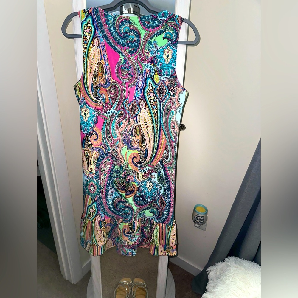 Tommy Hilfiger multi color dress Women’s size 10